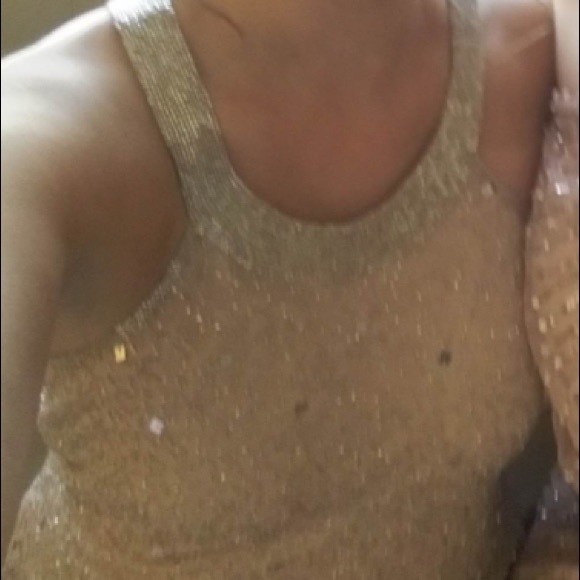 Sparkly Blush Gown - Picture 2 of 9